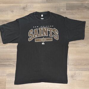 Vintage NFL Black New Orleans Saints Tee